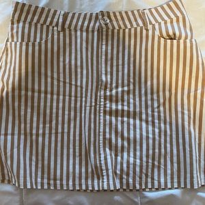 Forever 21 striped skirt